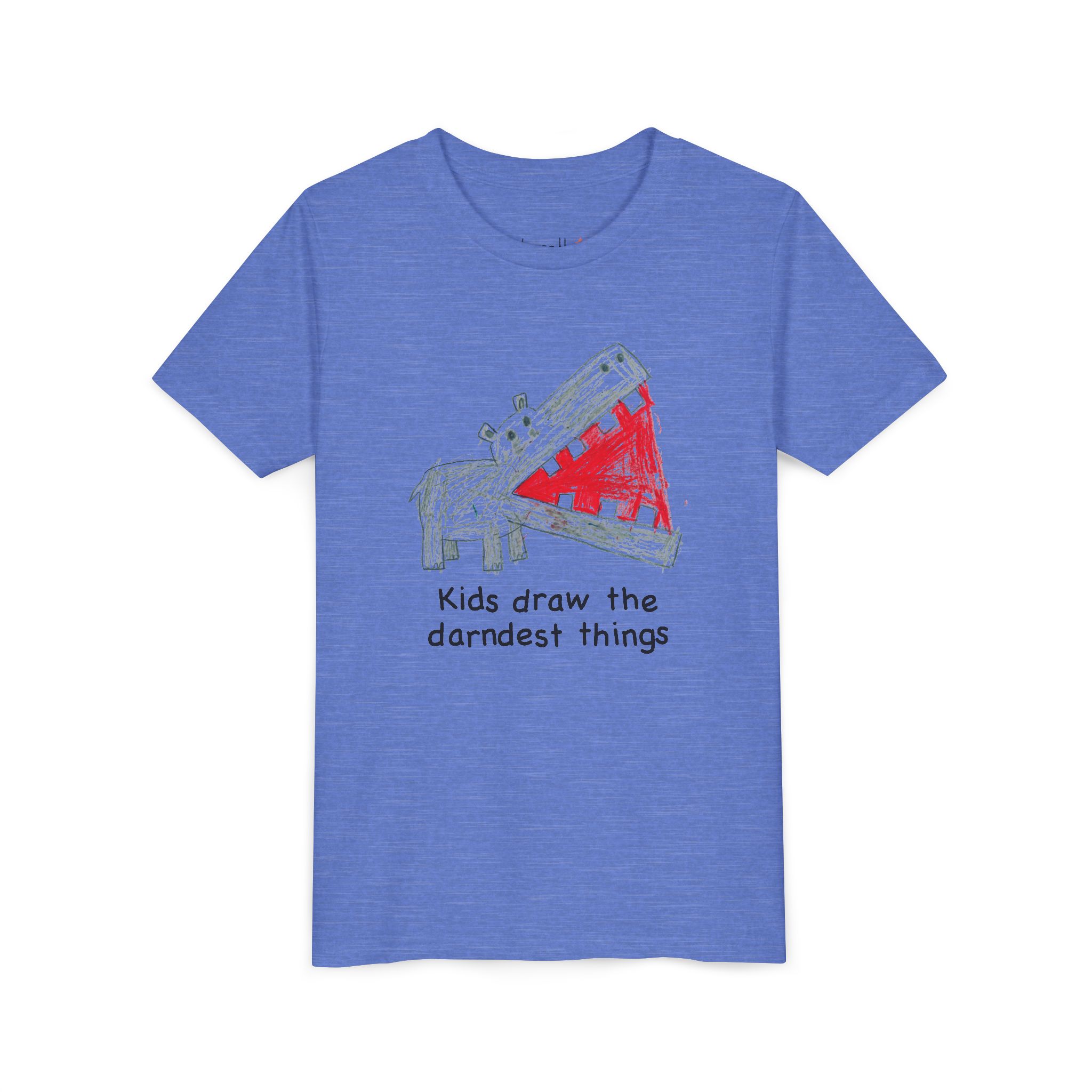 literally hippo darndest things kids' t-shirt - Image 3