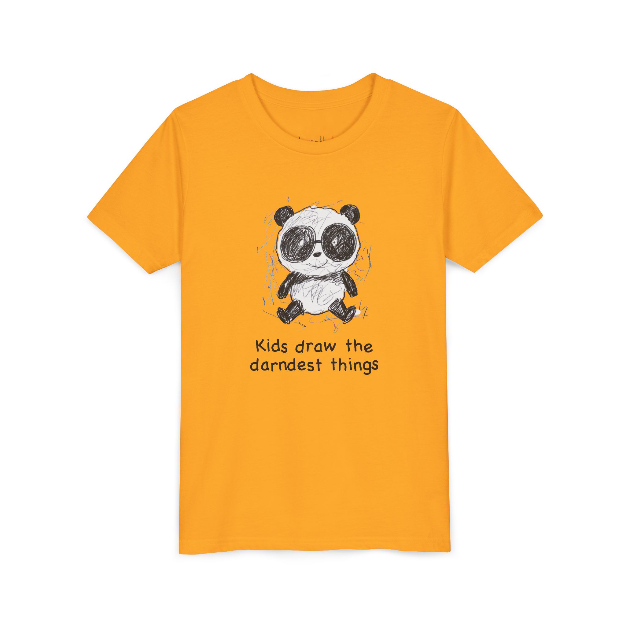 literally panda darndest things kids' t-shirt - Image 3