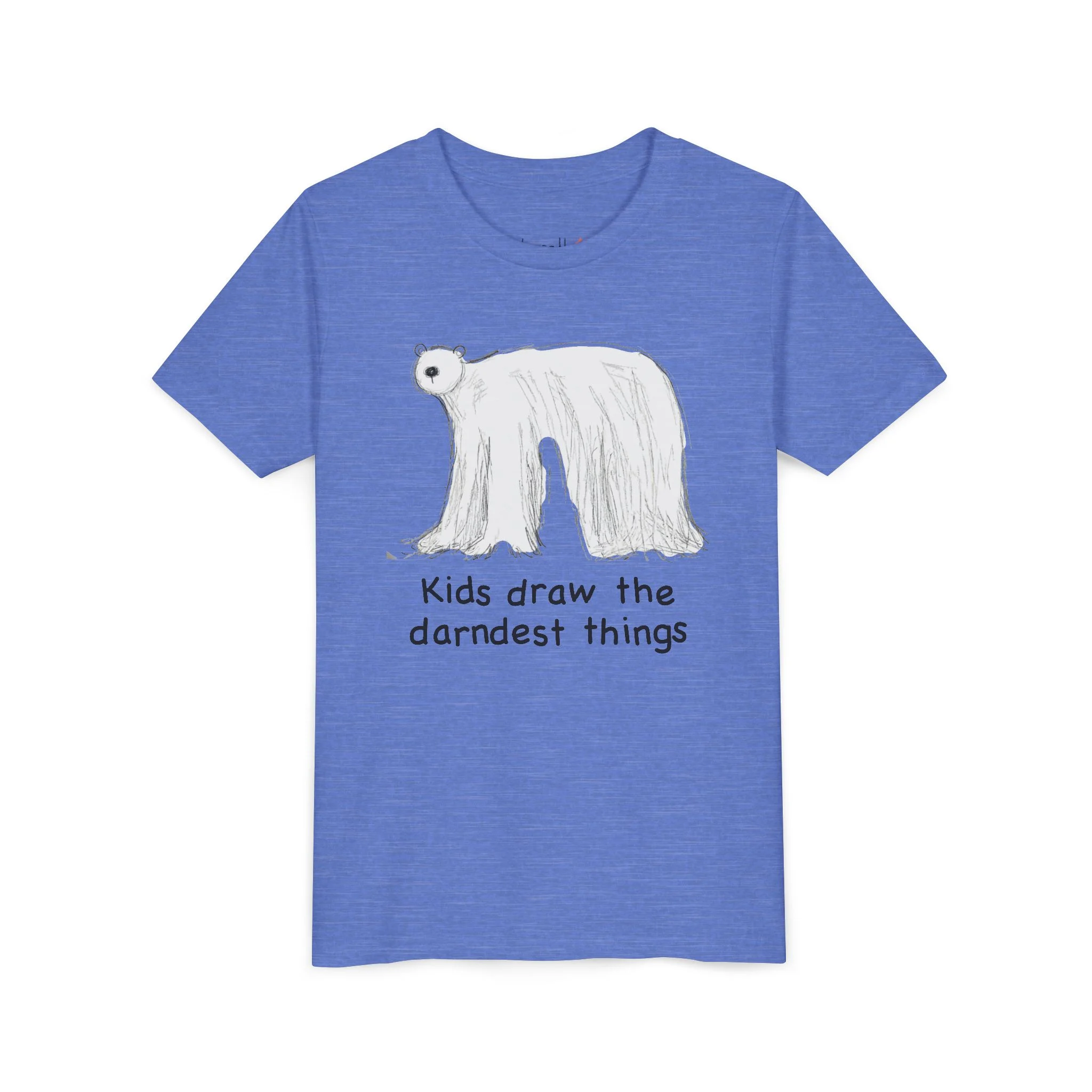 literally polar bear darndest things kids' t-shirt - Image 3