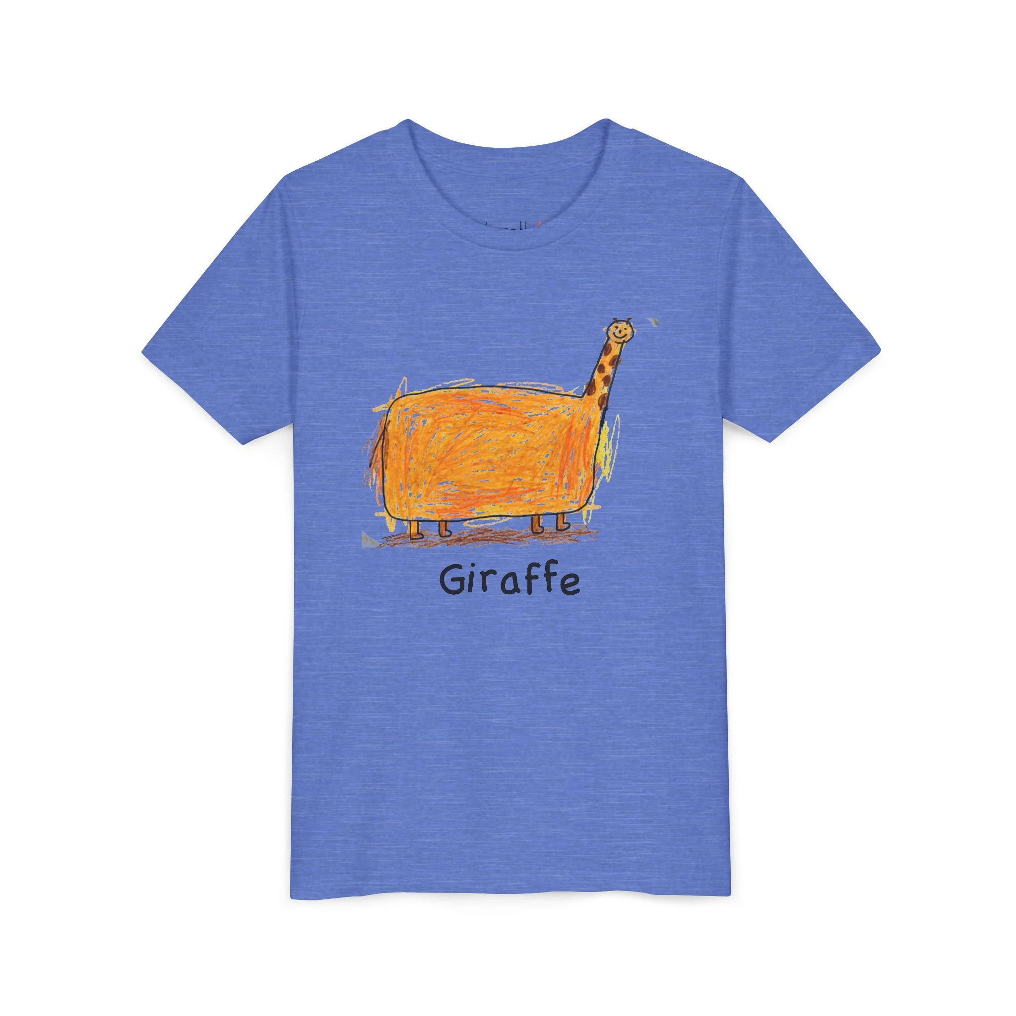 literally giraffe box body kids' t-shirt
