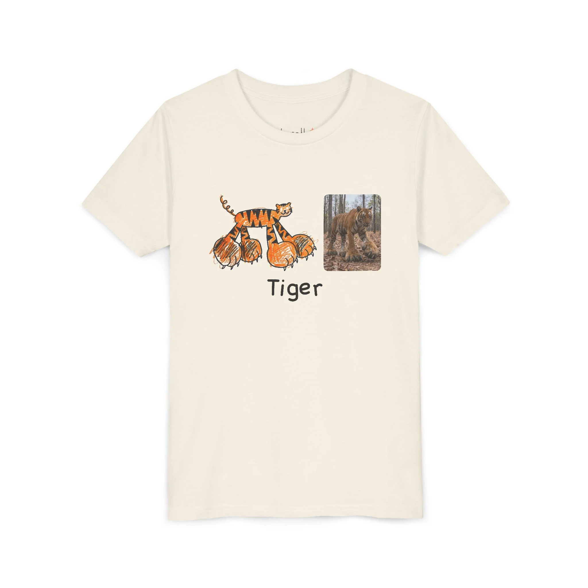 literally tiger giant paws kids' t-shirt - Image 3