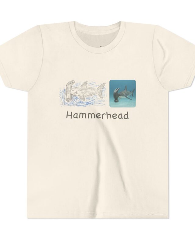 literally hammerhead shark kids' t-shirt