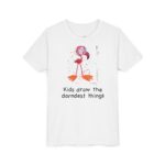 literally flamingo darndest things kids’ t-shirt