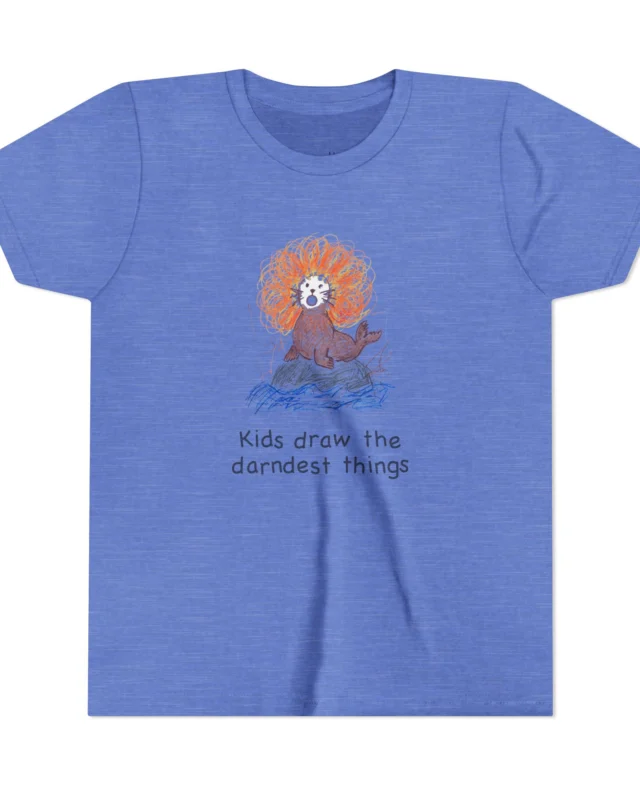 literally sea lion darndest things kids' t-shirt