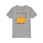 literally a long box giraffe kids’ t-shirt