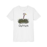 literally bush-bodied ostrich kids’ t-shirt