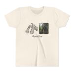 literally gorilla fur balls kids’ t-shirt