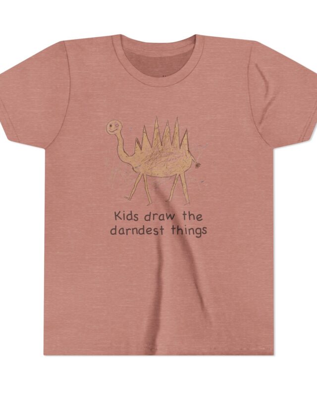 literally camel darndest things kids' t-shirt