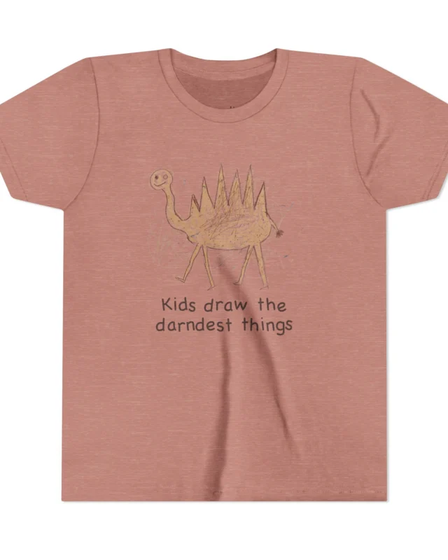 literally camel darndest things kids' t-shirt