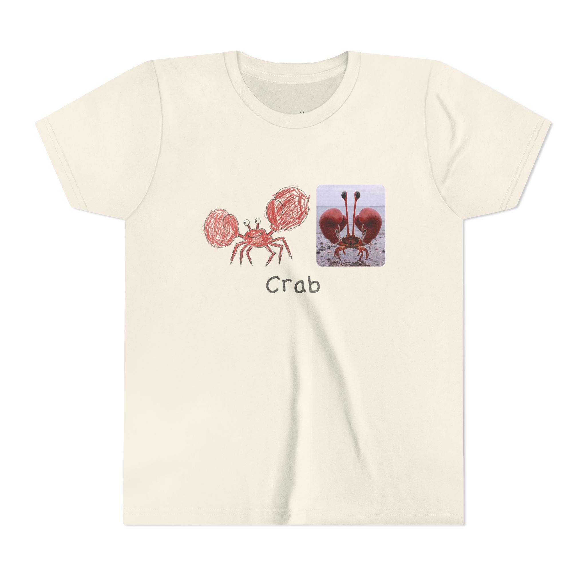 literally crab boxing glove claws kids' t-shirt