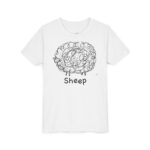 literally sheep balloon wool kids’ t-shirt