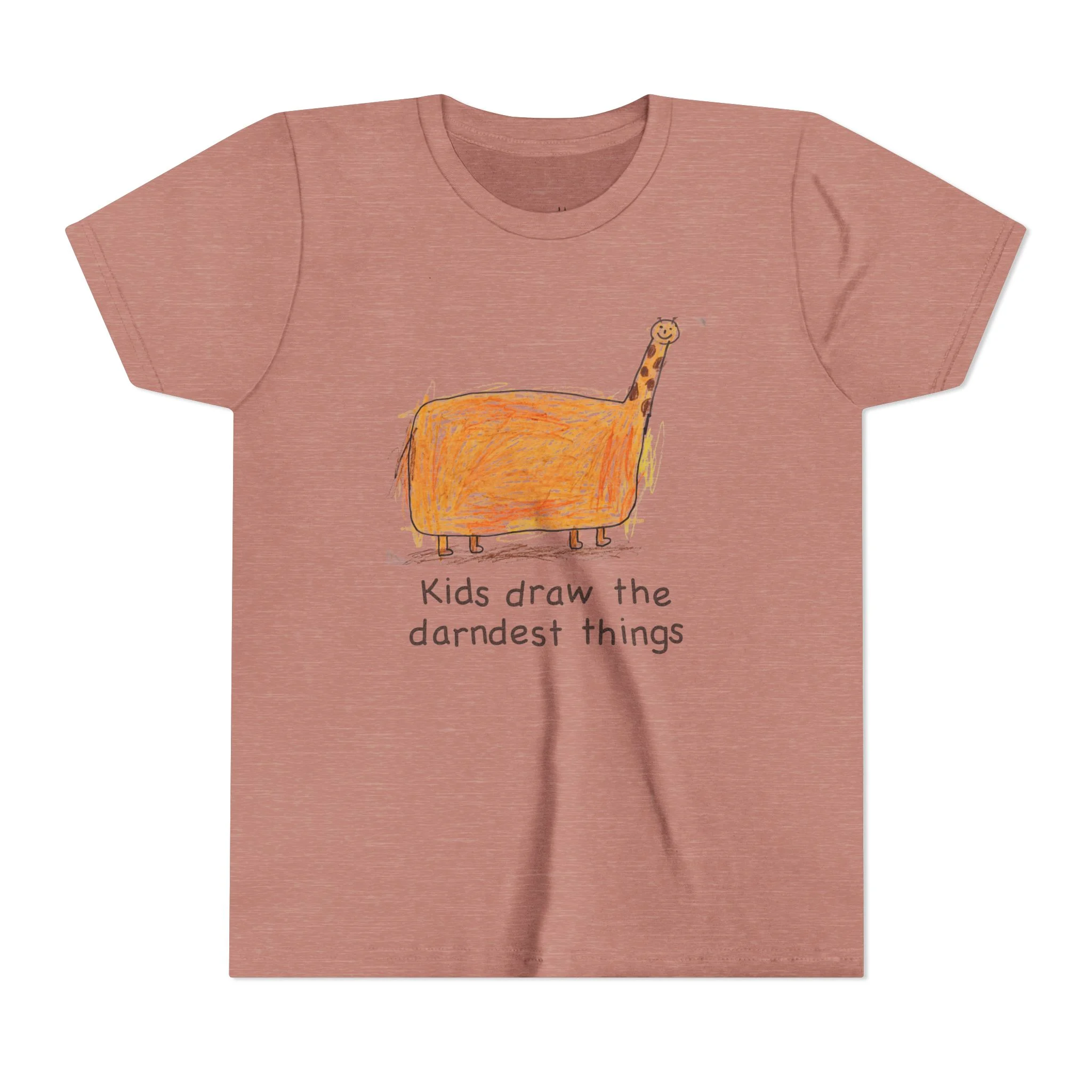 literally giraffe darndest things kids' t-shirt