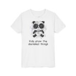 literally panda darndest things kids’ t-shirt