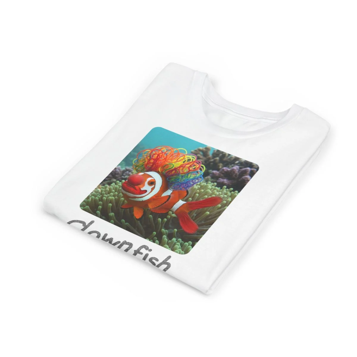 Literally Clownfish T-Shirt – Photo – Kids & Adults - Image 6