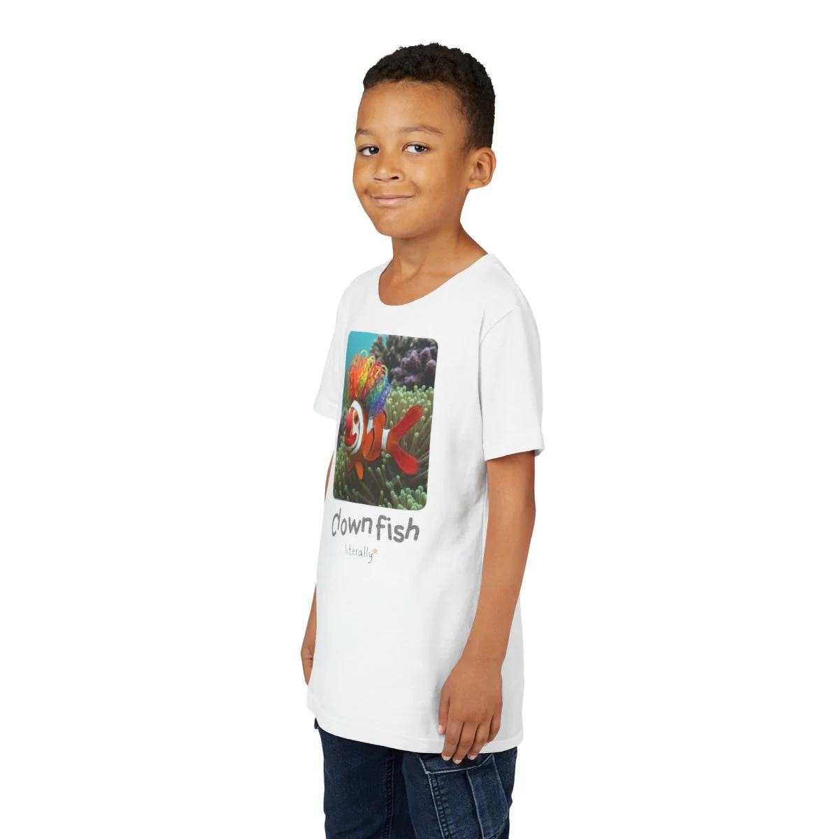 Literally Clownfish T-Shirt – Photo – Kids & Adults - Image 5