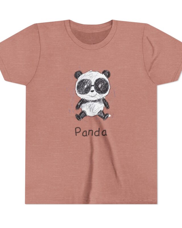 literally sunglasses panda kids' t-shirt