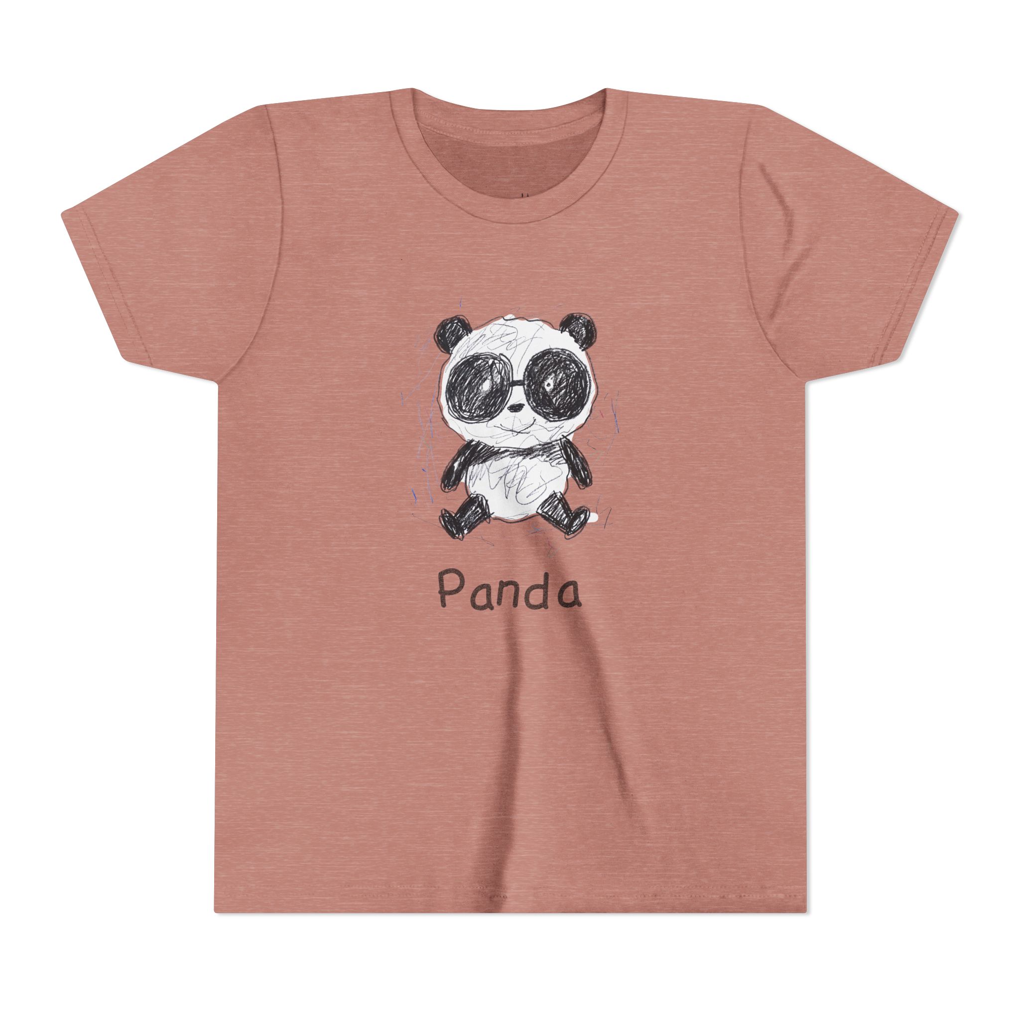 literally sunglasses panda kids' t-shirt