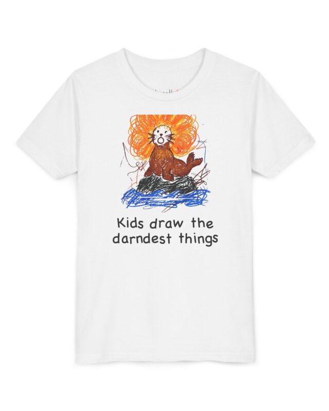 literally sea lion darndest things kids' t-shirt