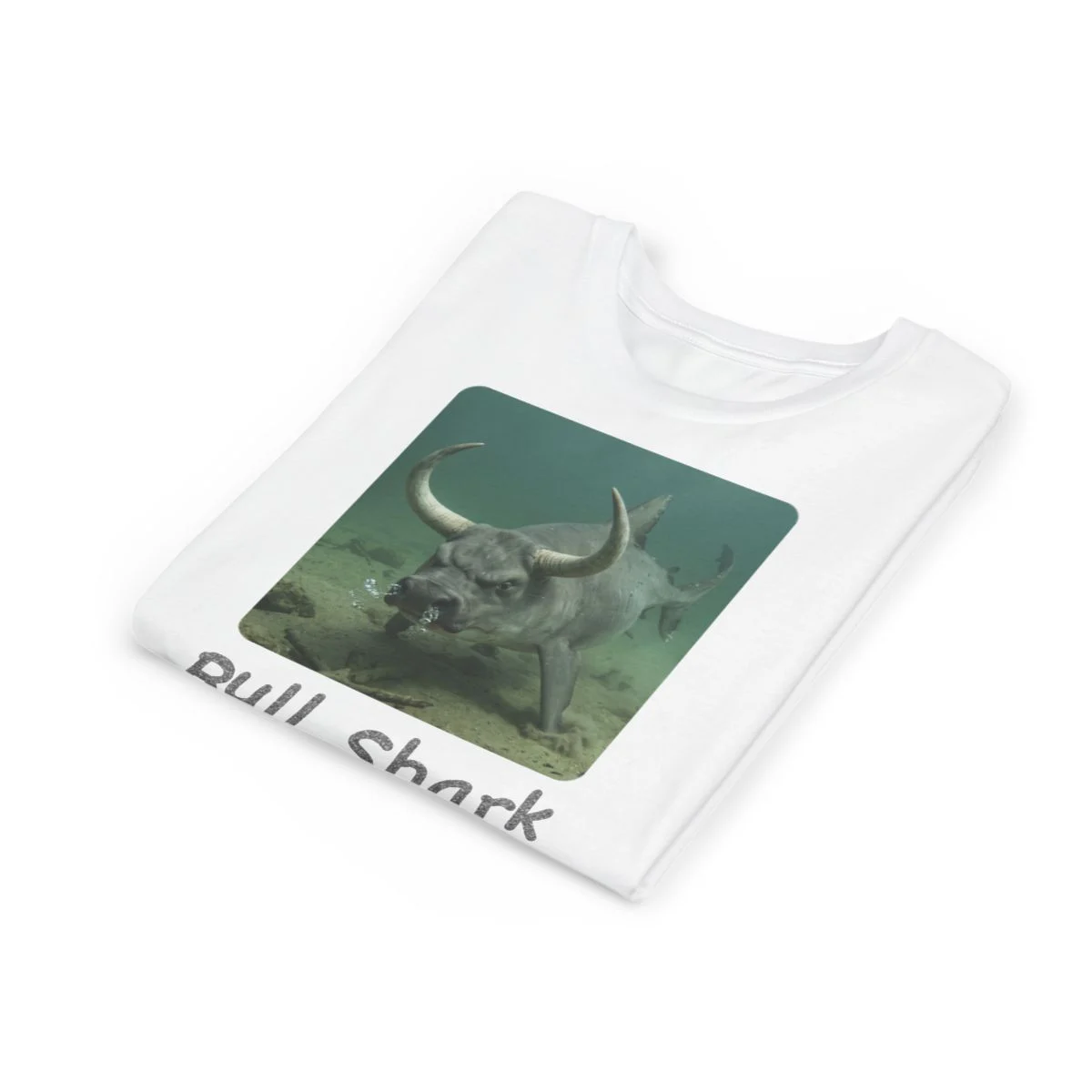Literally Bull Shark T-Shirt – Photo – Kids & Adults - Image 6