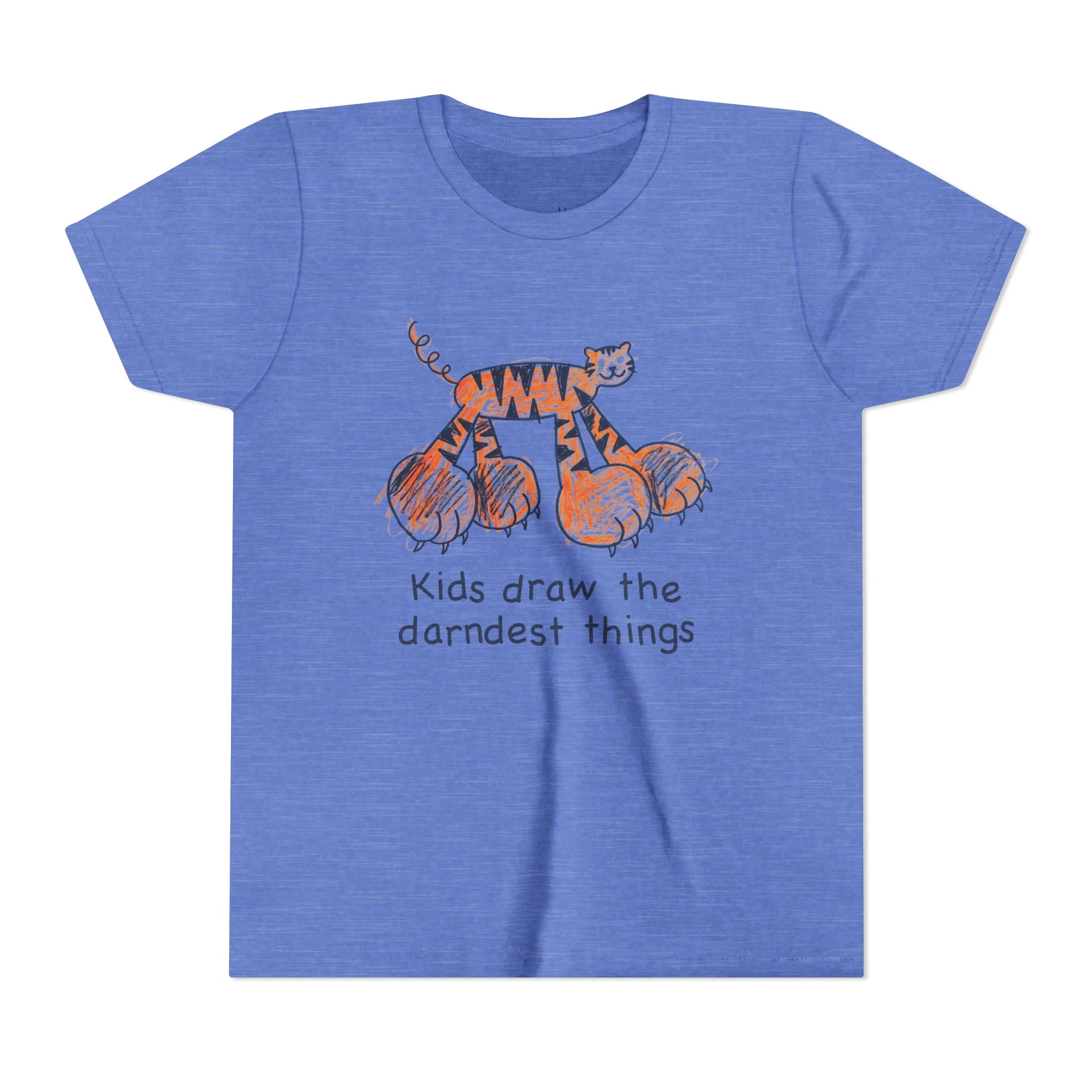 literally tiger darndest things kids' t-shirt