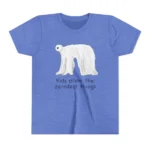 literally polar bear darndest things kids’ t-shirt