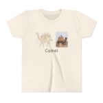 literally mountain-hump camel kids’ t-shirt