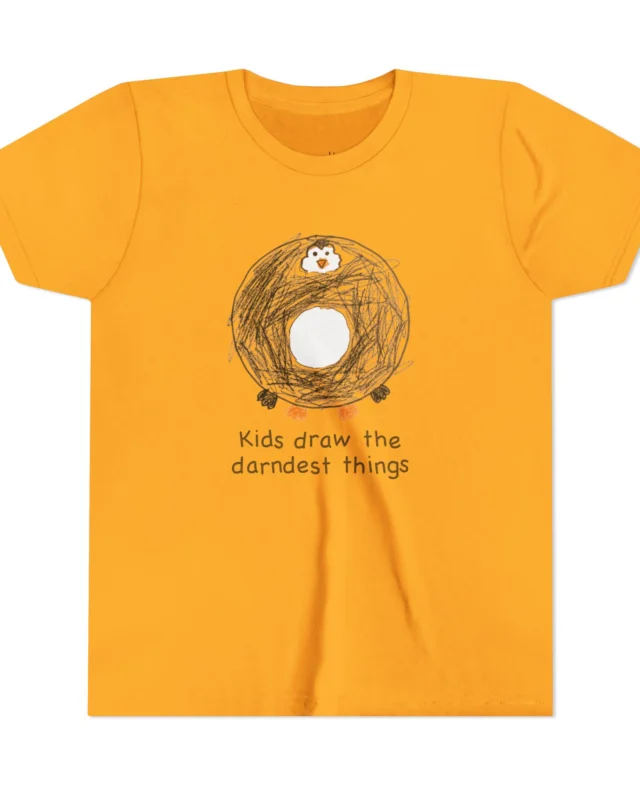 literally penguin darndest things kids' t-shirt