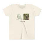 literally skyscraper-shell turtle kids’ t-shirt