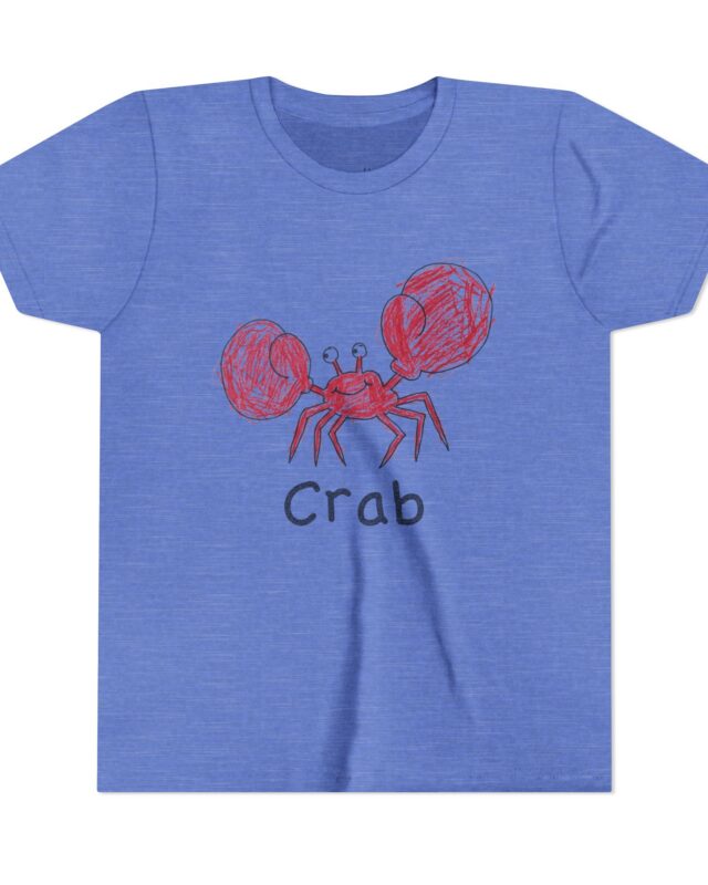 literally crab boxing glove claws kids' t-shirt