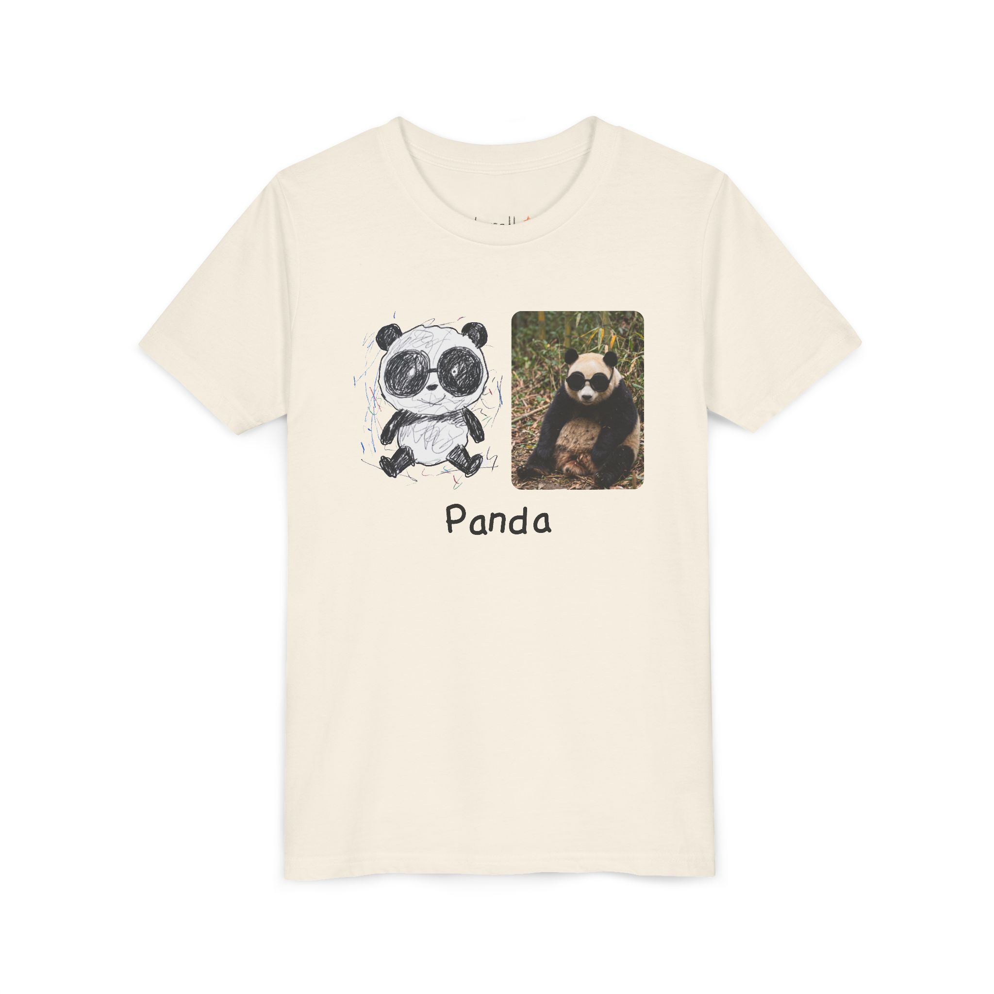 literally sunglasses panda kids' t-shirt - Image 3