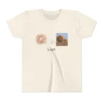 literally lion big mane kids’ t-shirt