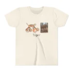 literally tiger giant paws kids’ t-shirt