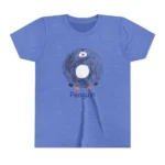 literally penguin round ball kids’ t-shirt