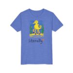 literally seahorse kids’ t-shirt