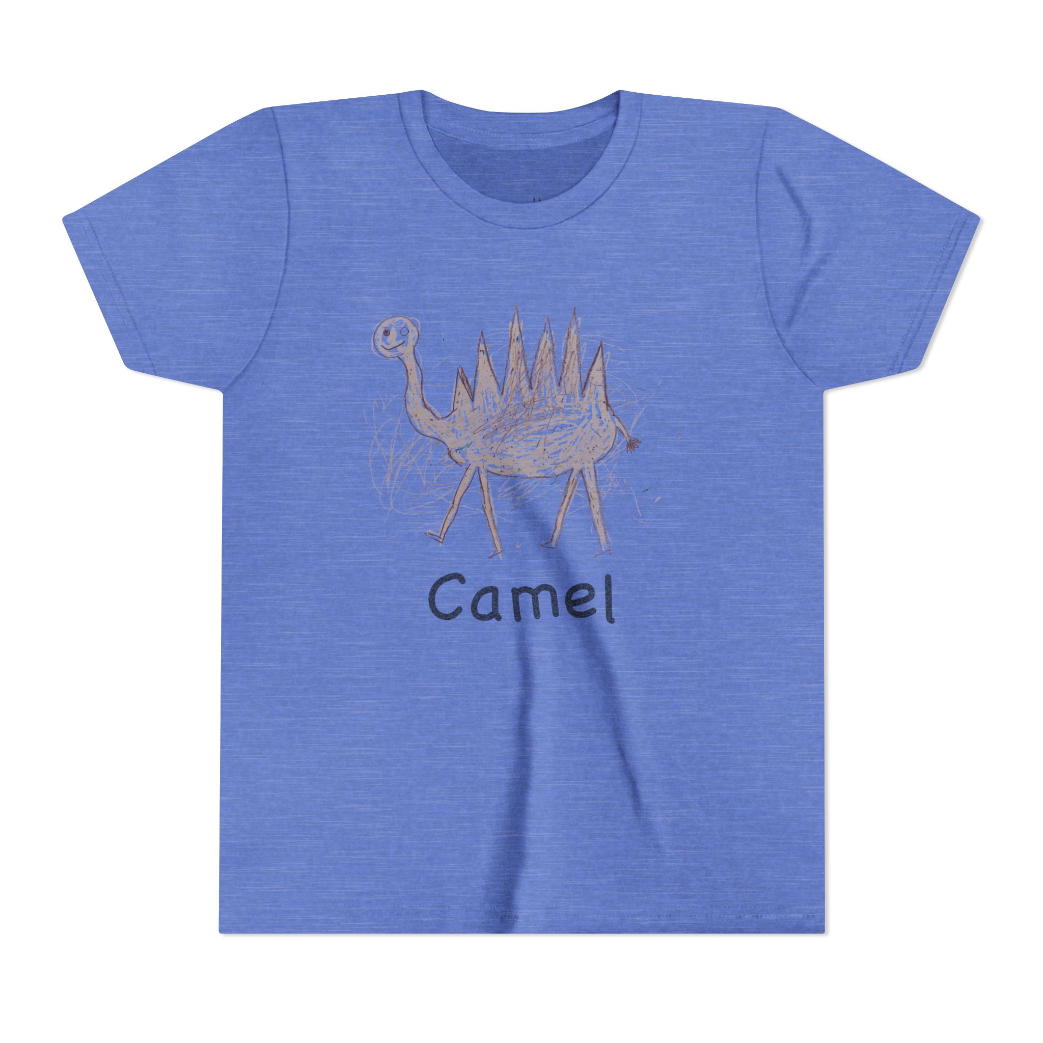 literally mountain-hump camel kids' t-shirt