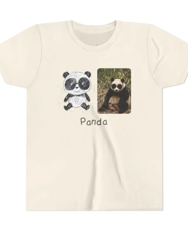 literally sunglasses panda kids' t-shirt