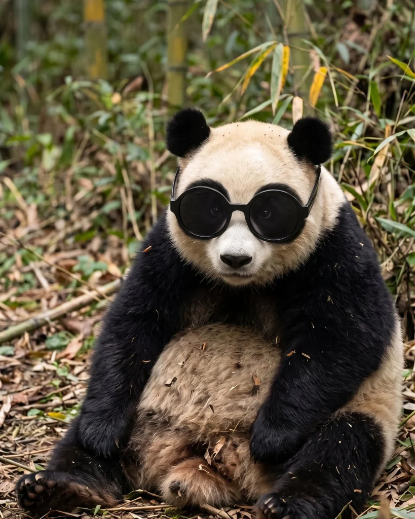 The Panda come to life in the reel