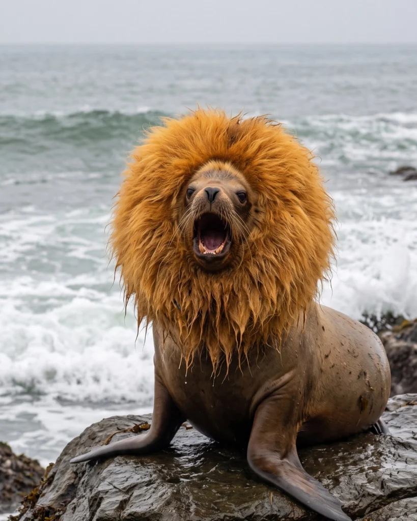 The Sea Lion come to life in the reel
