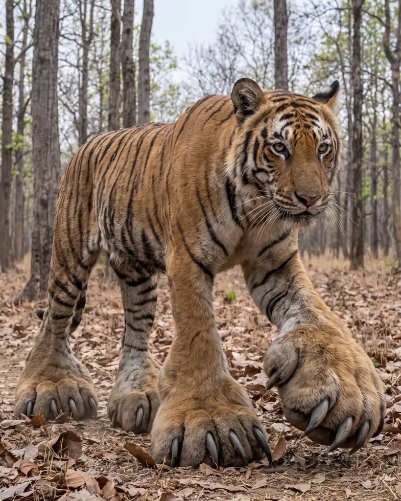 The Tiger come to life in the reel